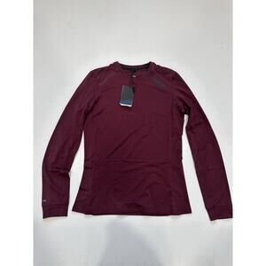 Soar Merino LS Women’s Tech T Size XS Windsor wine